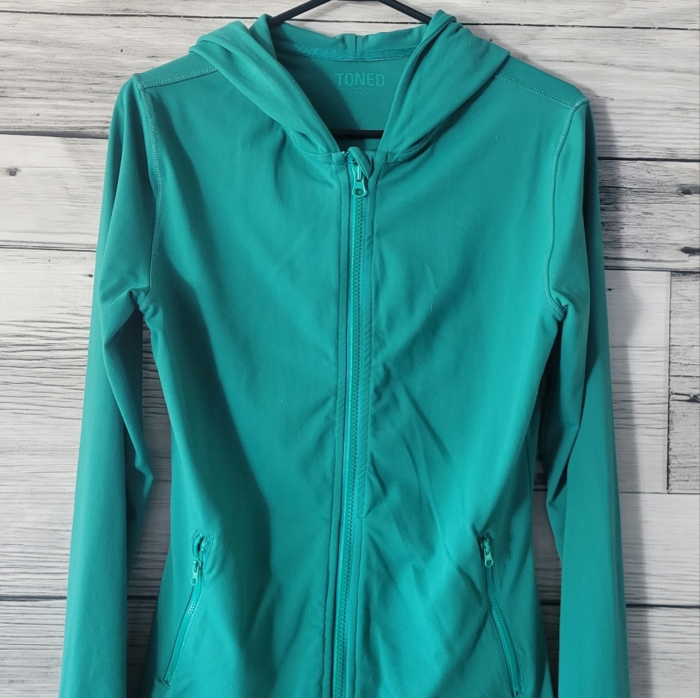 Toned by ashy bines zip up sweater